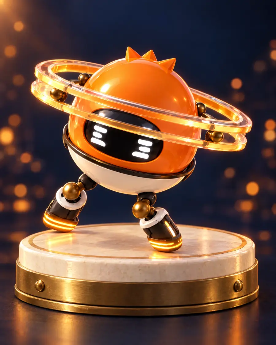 Concept art: Spark on a pedestal