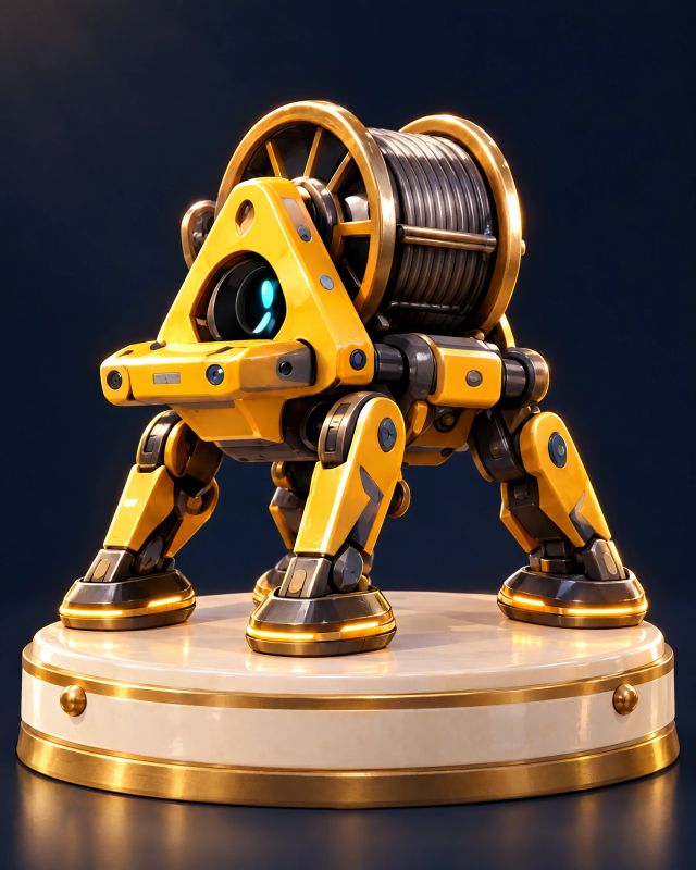 Concept art of the 1.1 hero Spool